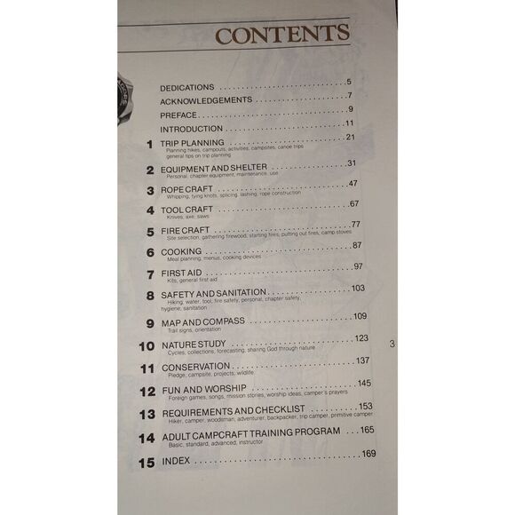 Royal Ambassador Campcraft Compiled by Bob Banks 1982 Revised Softcover - Picture 5 of 5